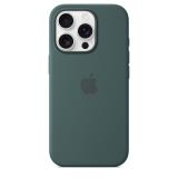 Apple iPhone 16 Pro Silicon Case with Magsafe - Lake Green